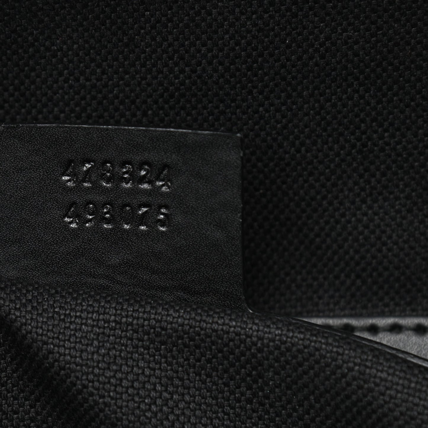 GG Supreme Monogram Angry Cat Web Tote Backpack Black Grey