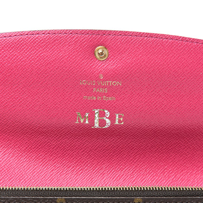 Louis Vuitton Monogram Emilie Wallet Fuchsia 6 of 11
