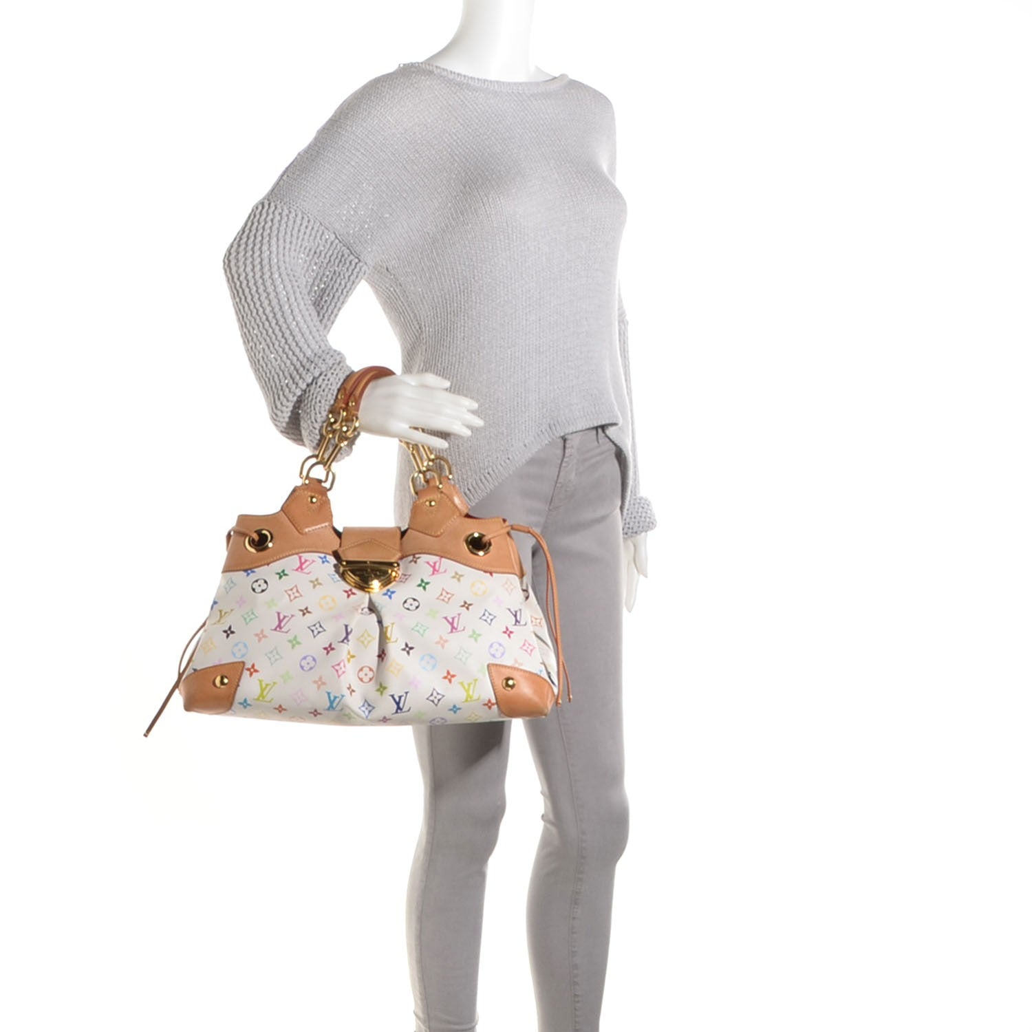 Louis Vuitton Monogram Multicolor Ursula White 2 of 7