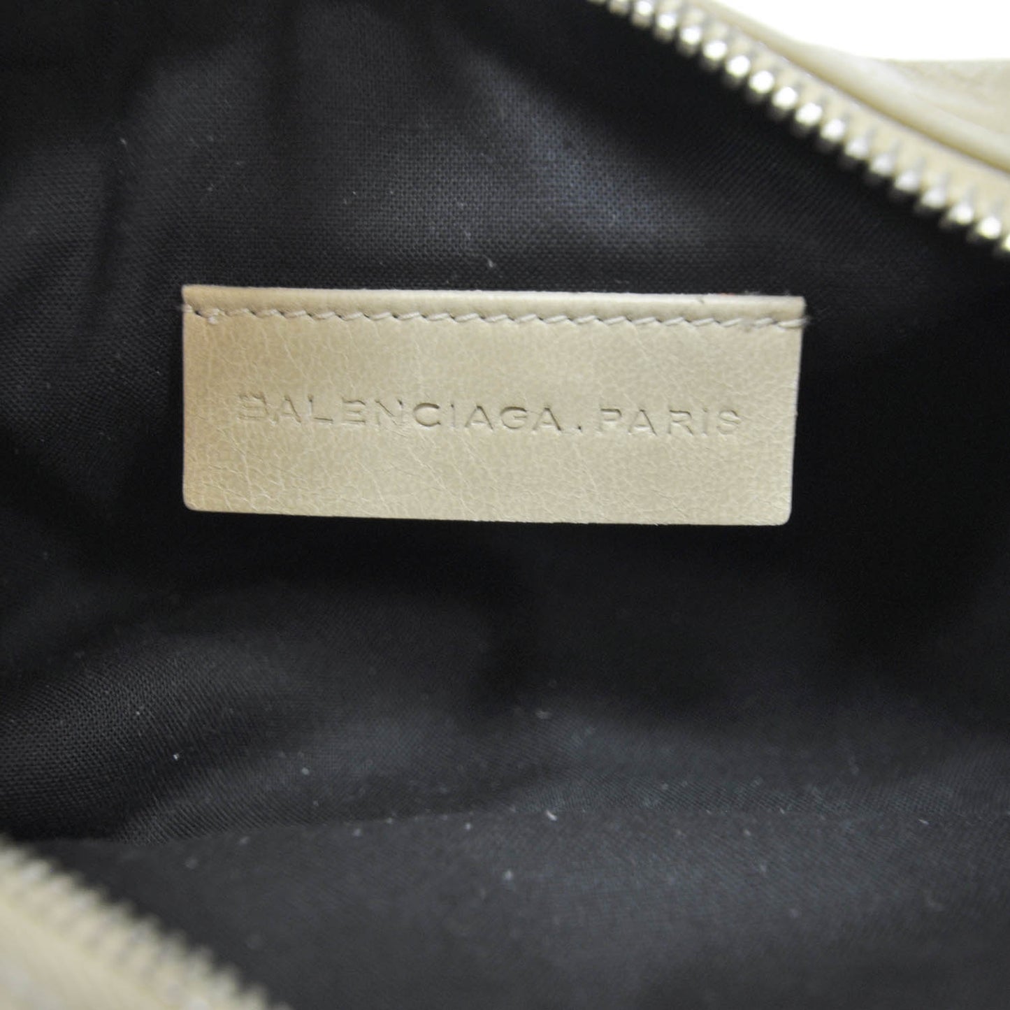 Agneau Giant Brogues Hardware Pencil Make Up Bag