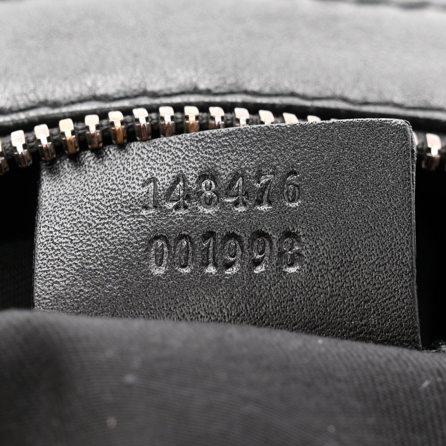Gucci Guccissima GG Messenger Bag Black 7 of 11