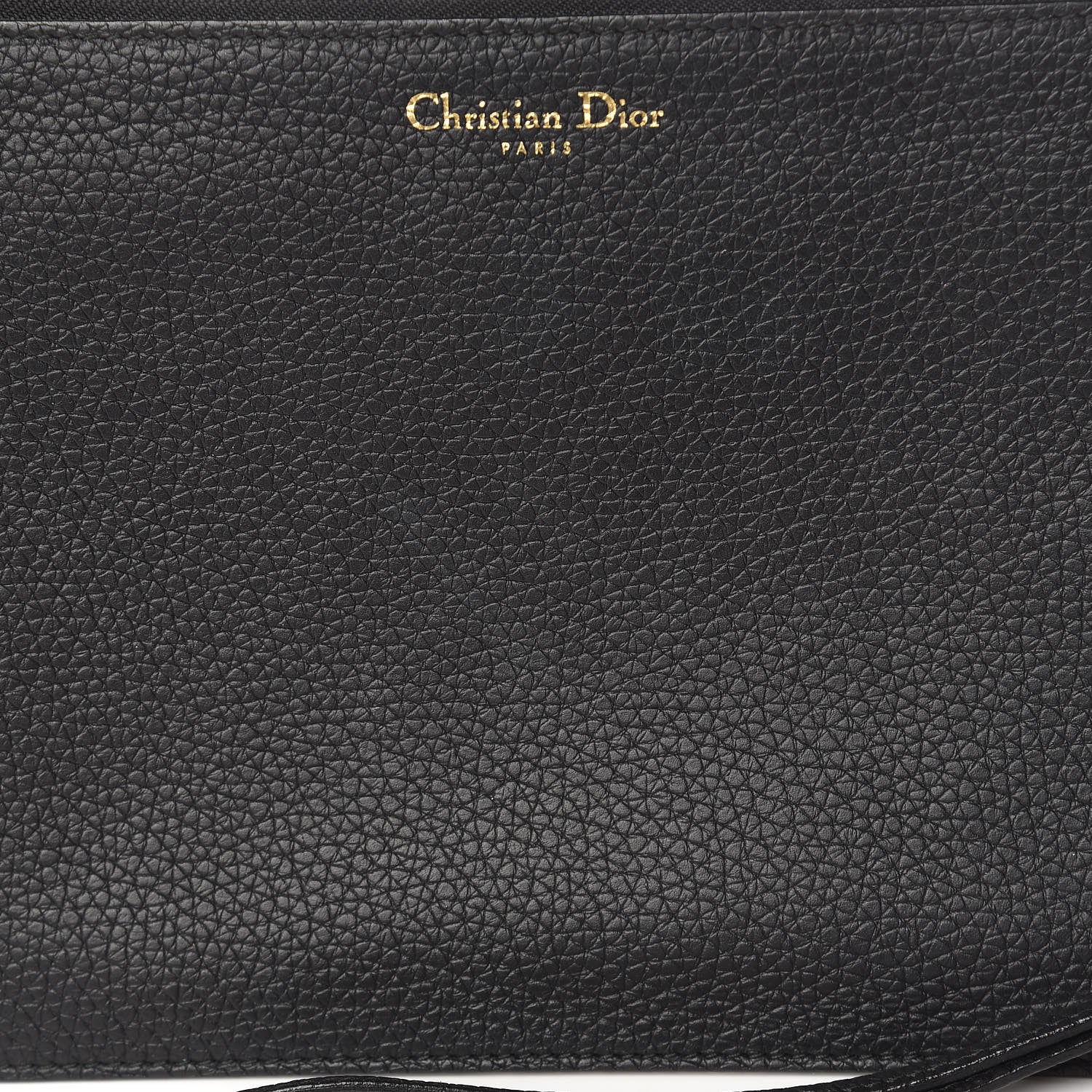 Christian Dior Bullcalf Diorissimo Pouch Black 10 of 11