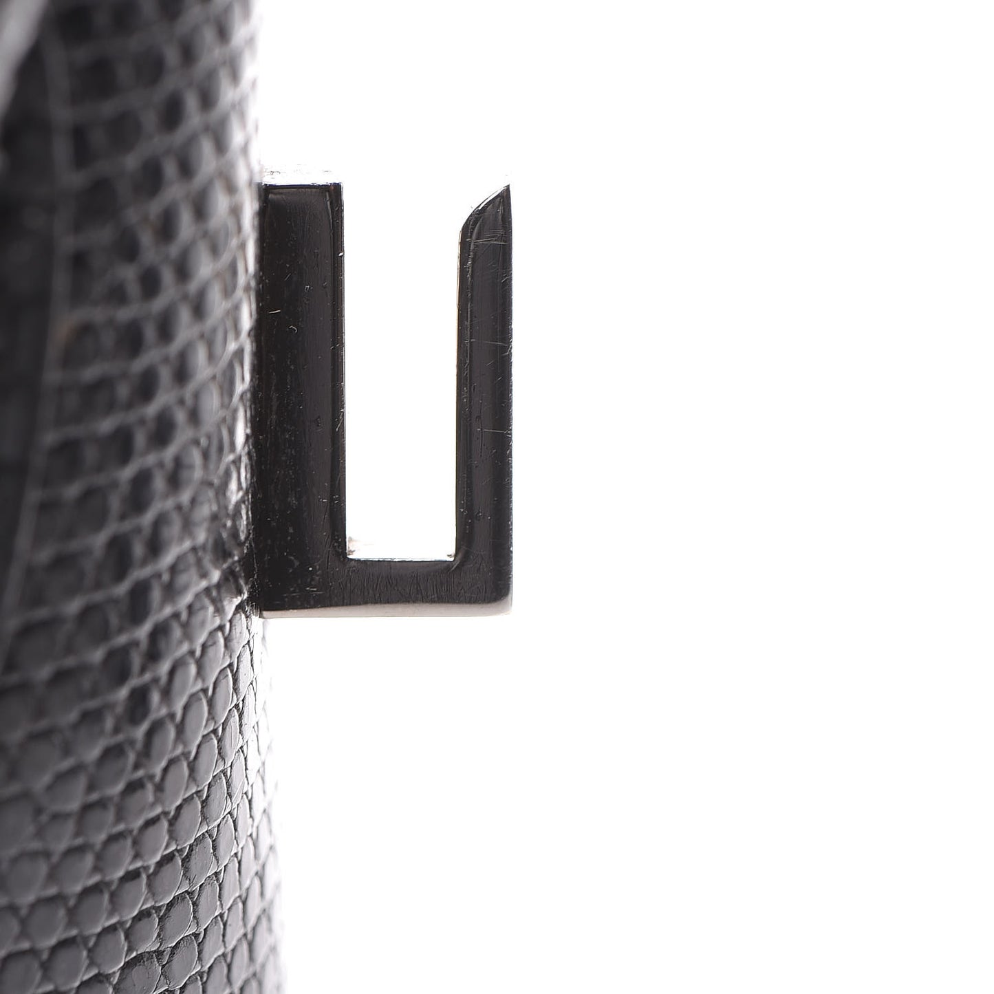 Lizard Birkin 25 Black