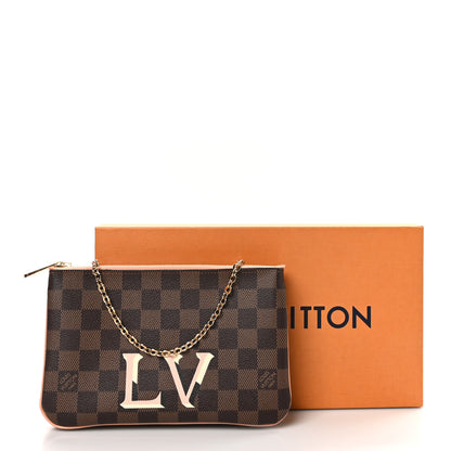 Louis Vuitton Damier Ebene Double Zip Pochette 11 of 11