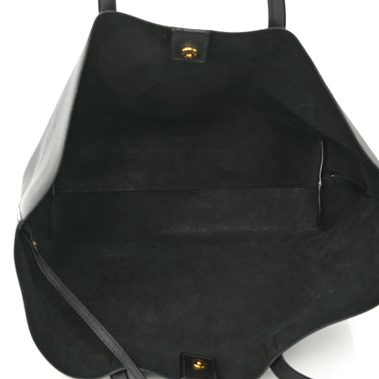 Saint Laurent Calfskin Large Shopping Tote Black 5 of 12