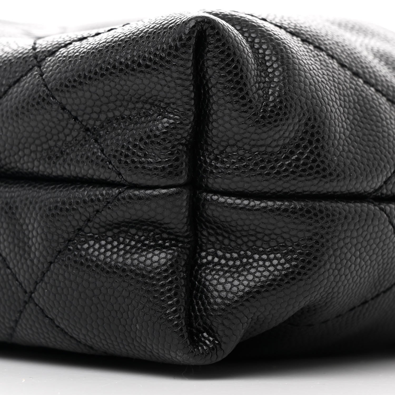 Chanel Shiny Caviar Quilted Monochrome Mini Chanel 22 Black 10 of 10