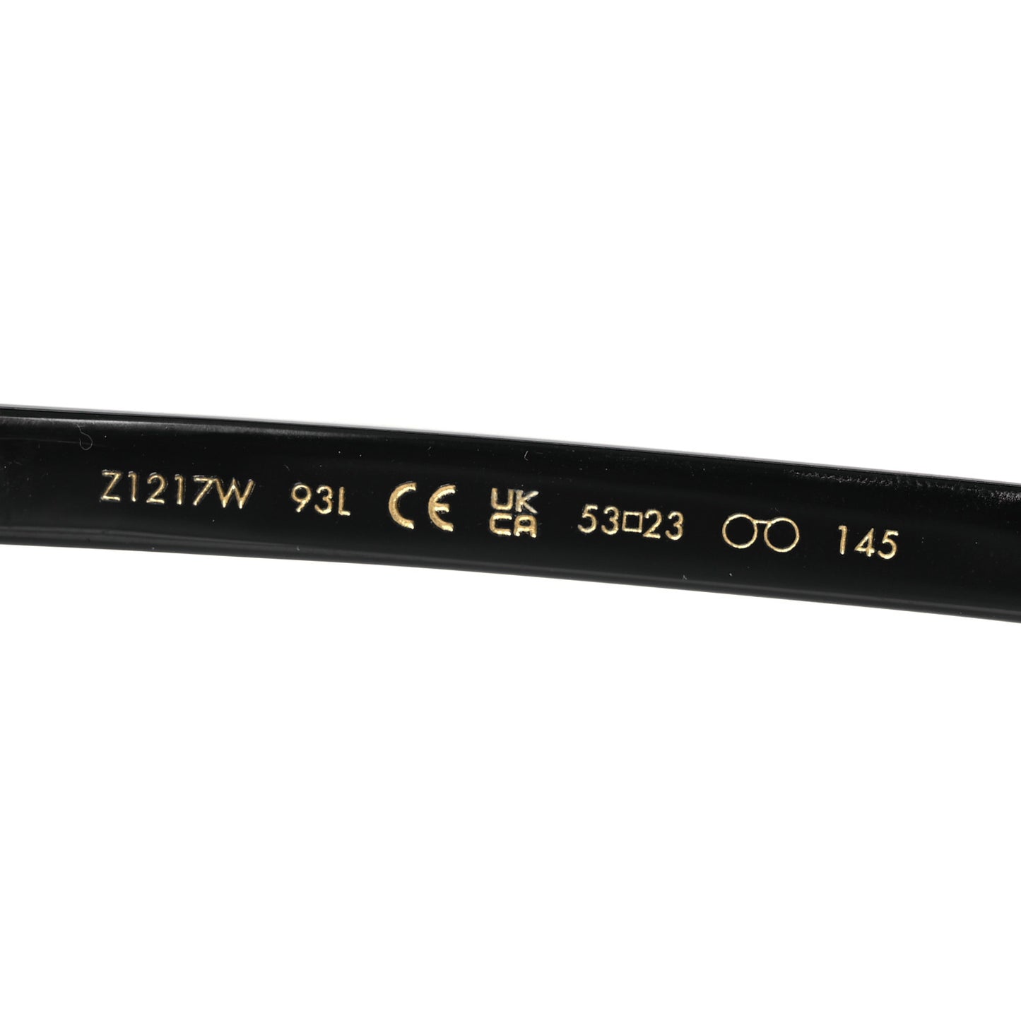 Acetate La Grande Bellezza Sunglasses Z1217W Black