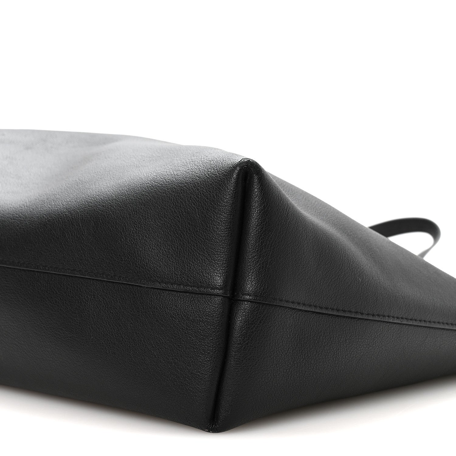 Saint Laurent Calfskin Large Shopping Tote Black 10 of 10