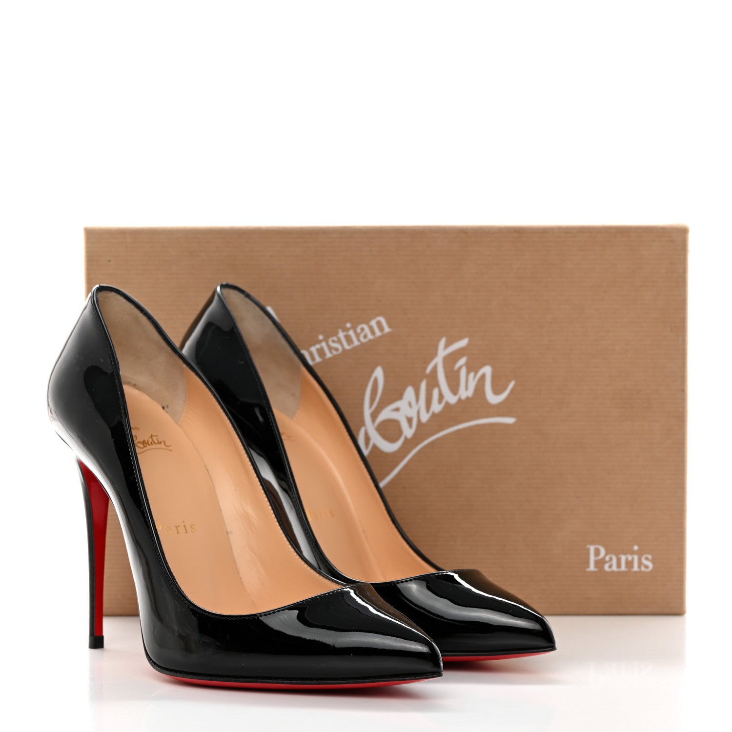 Christian Louboutin Patent Pigalle Follies 100 Pumps 36.5 Black 8 of 8