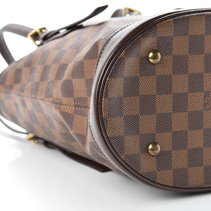 Louis Vuitton Damier Ebene Marais Bucket 23 10 of 11