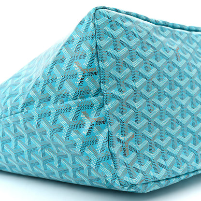 Goyard Goyardine Saint Louis GM Balise Beach Towel Set Turquoise 10 of 11