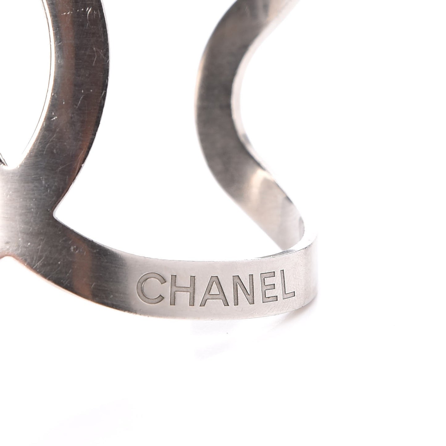 Metal CC Cuff Silver