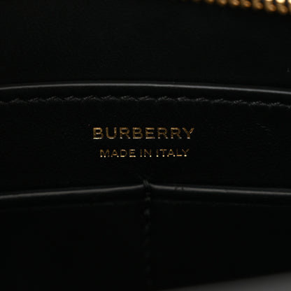 Burberry Smooth Calfskin TB Shoulder Bag Black 6 of 10