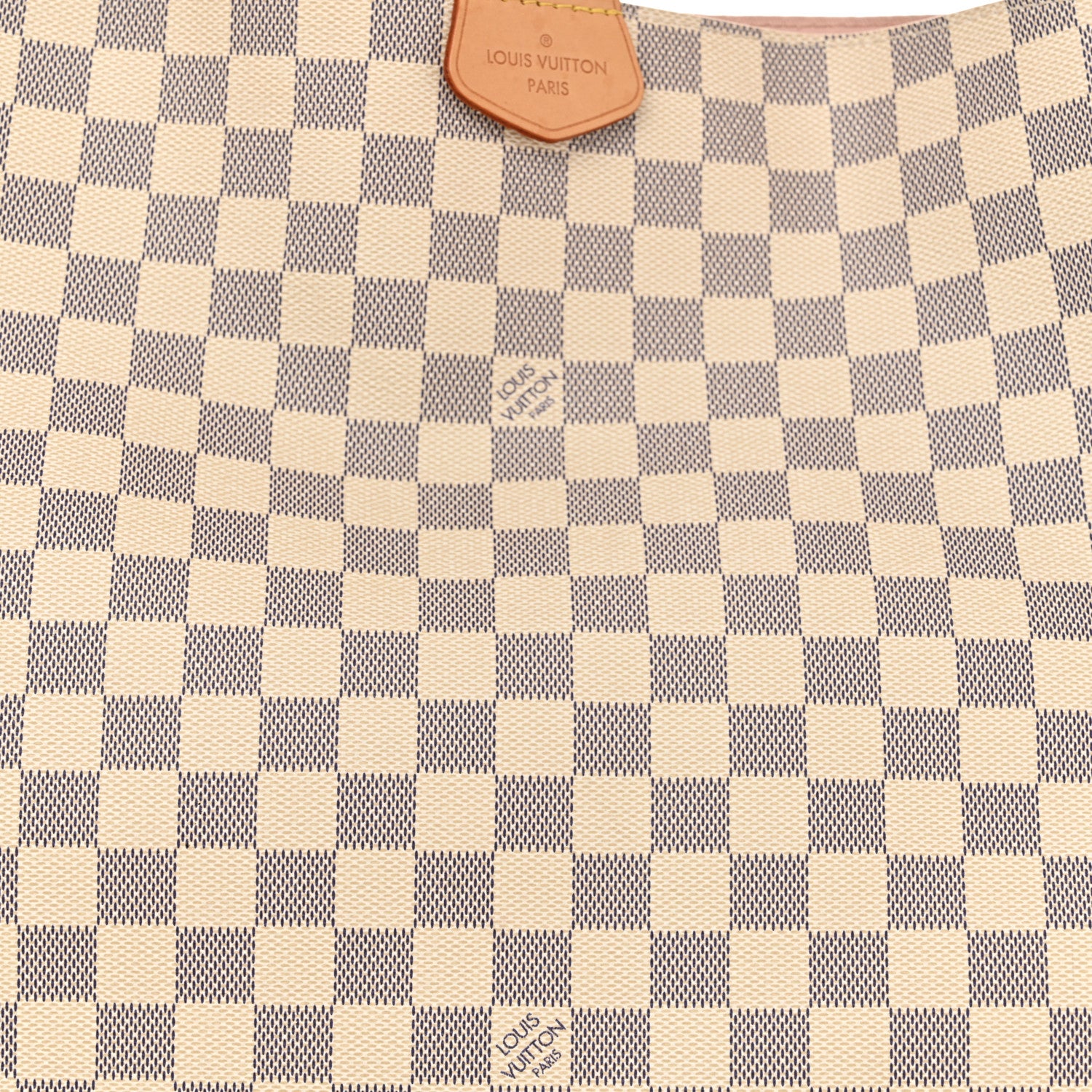 Louis Vuitton Damier Azur Graceful MM Rose Ballerine 8 of 13