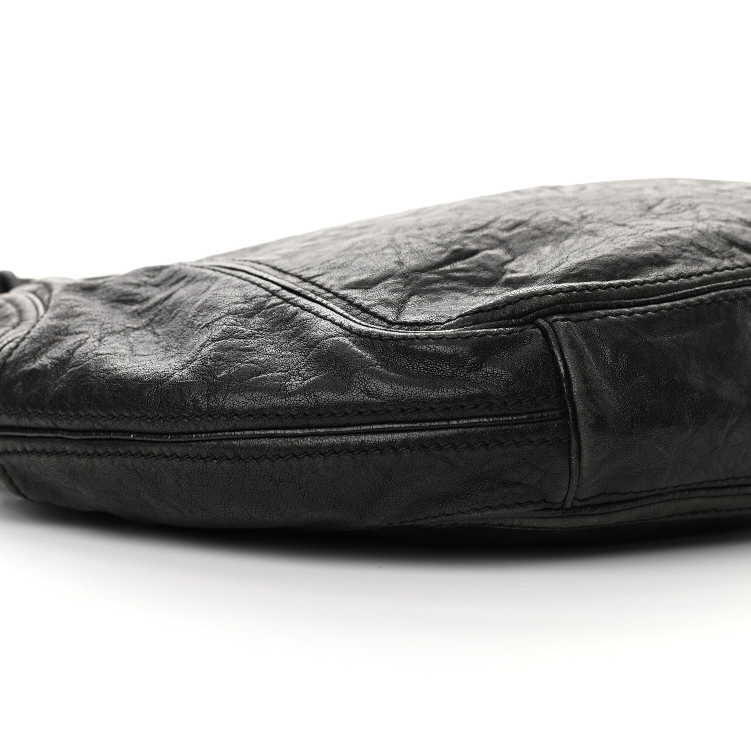 Givenchy Tumbled Sheepskin Hobo Black 9 of 13