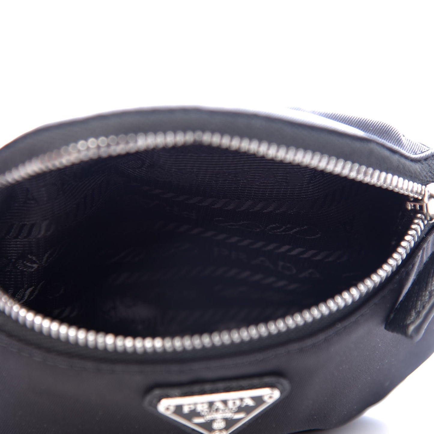 Tessuto Nylon Wrist Pouch Black