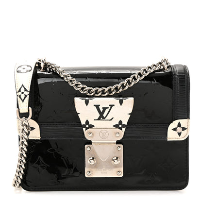 Louis Vuitton Vernis Epi Monogram Wynwood Black White 1 of 9