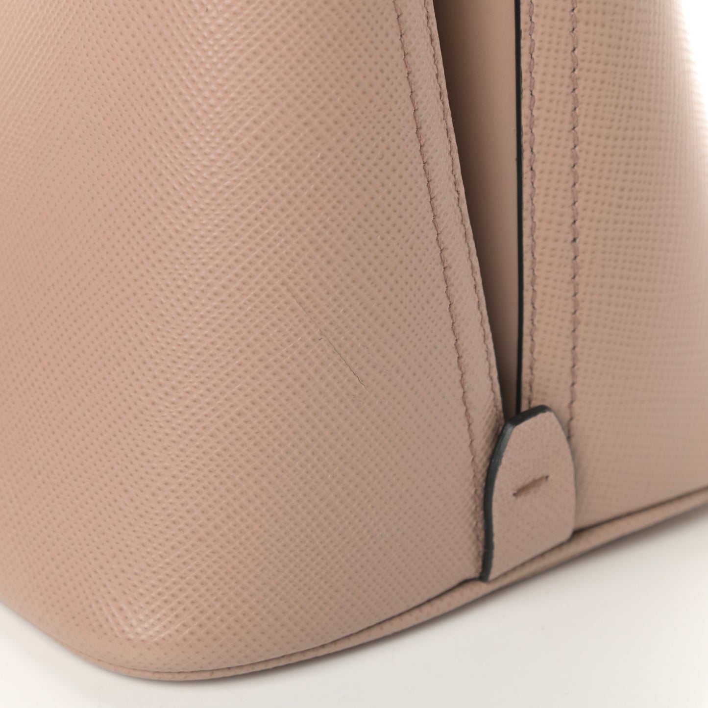 Saffiano Cuir Matinee Tote Cipria Blush Pink