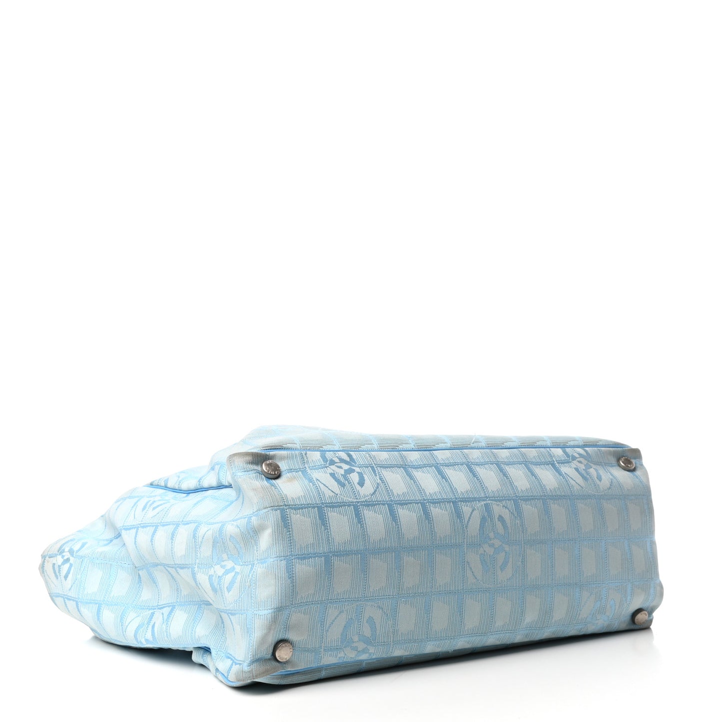 Nylon Travel Tote Blue