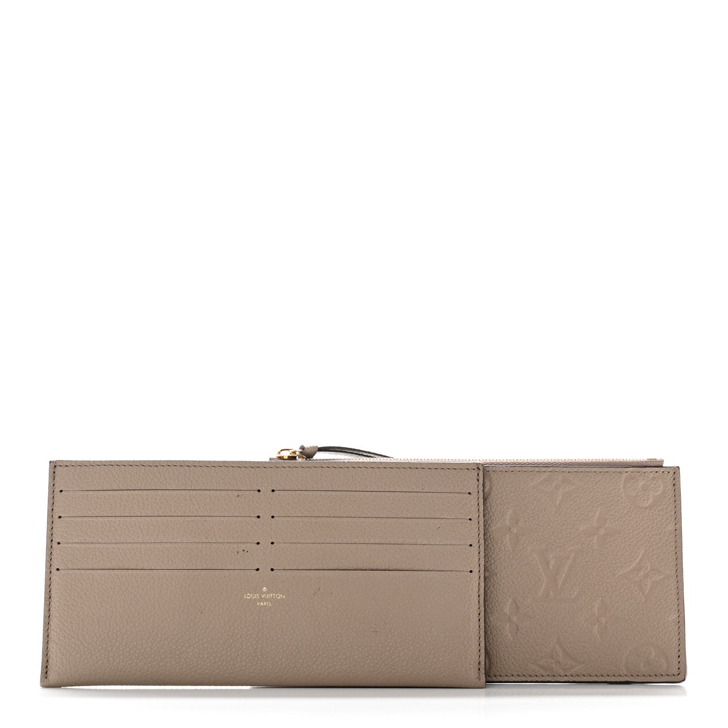 Louis Vuitton Empreinte Felicie Chain Wallet Inserts Tourterelle 2 of 12