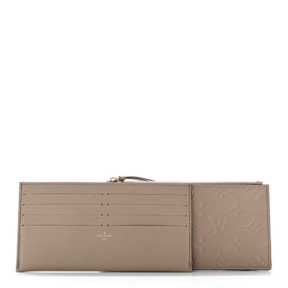 Louis Vuitton Empreinte Felicie Chain Wallet Inserts Tourterelle 2 of 12