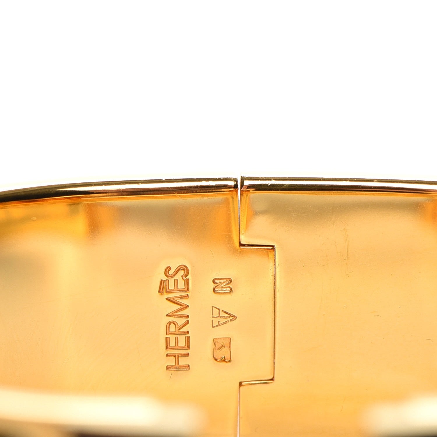 Hermes Enamel Wide Clic Clac H Bracelet GM Black 5 of 5