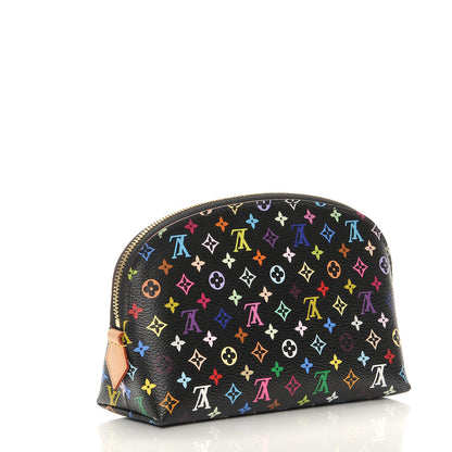 Louis Vuitton Monogram Multicolor Cosmetic Pouch Black Grenade 3 of 7