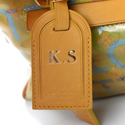 Louis Vuitton Monogram Pulp Defile Weekender PM Yellow 7 of 10
