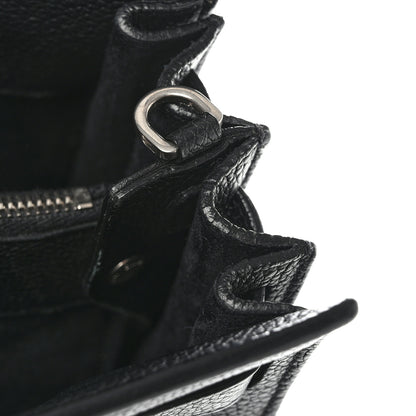 Saint Laurent Grained Calfskin Baby Sac De Jour Souple Black 12 of 13