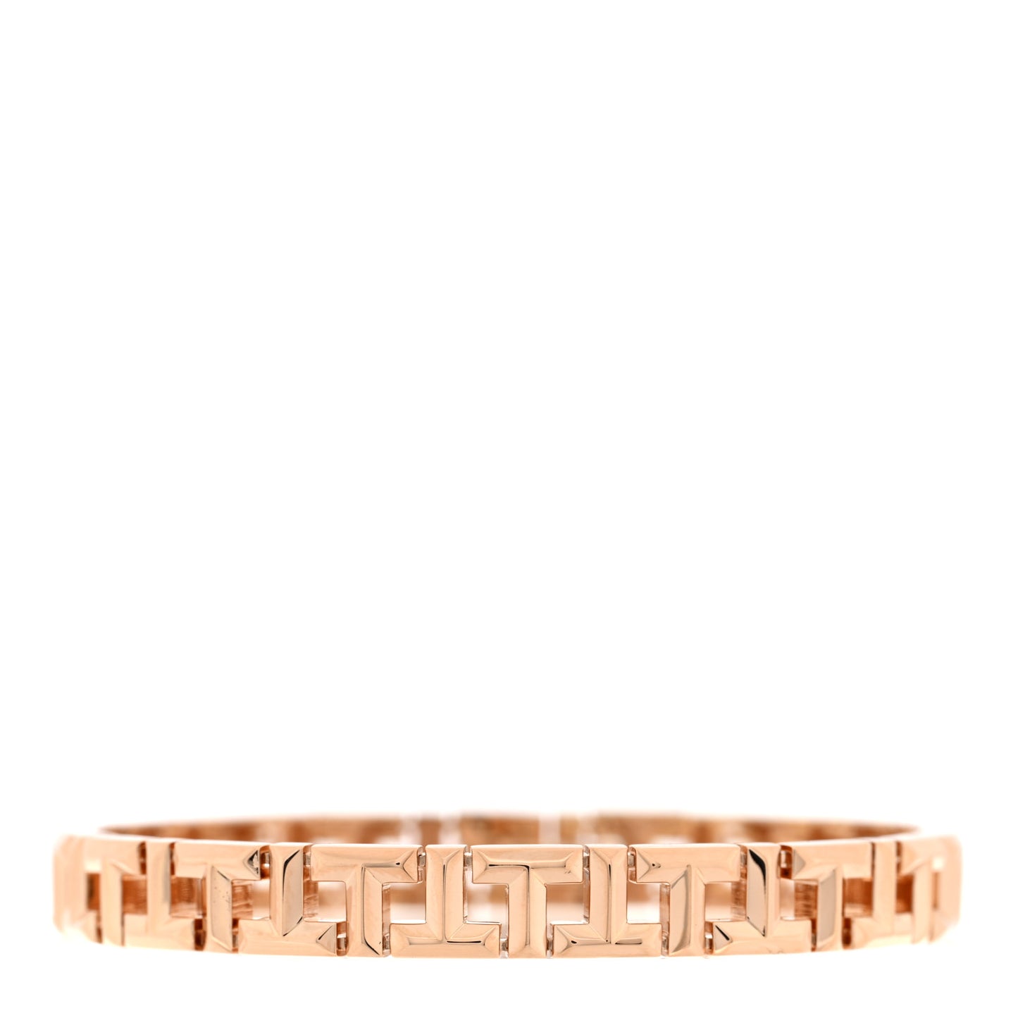 18K Rose Gold Narrow T True Bracelet