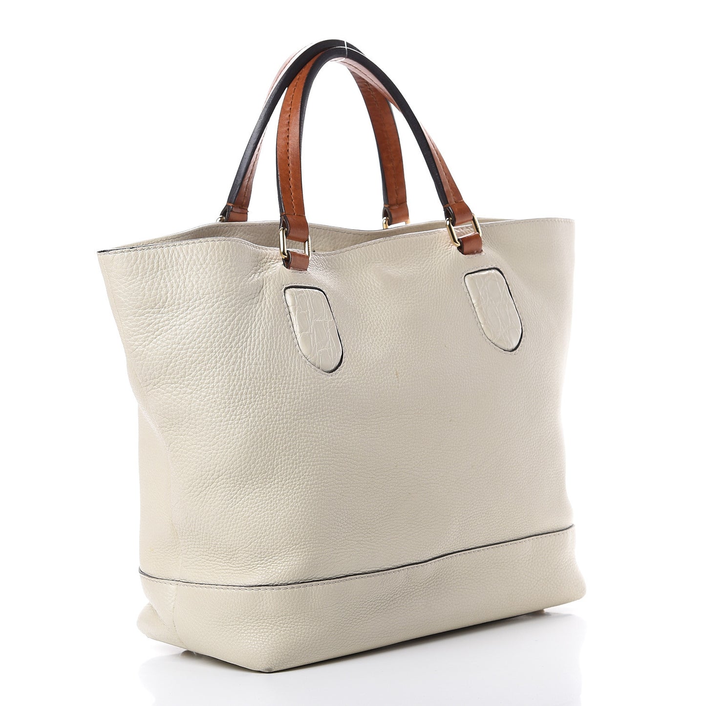 Calfskin Medium Madison Tote Natural