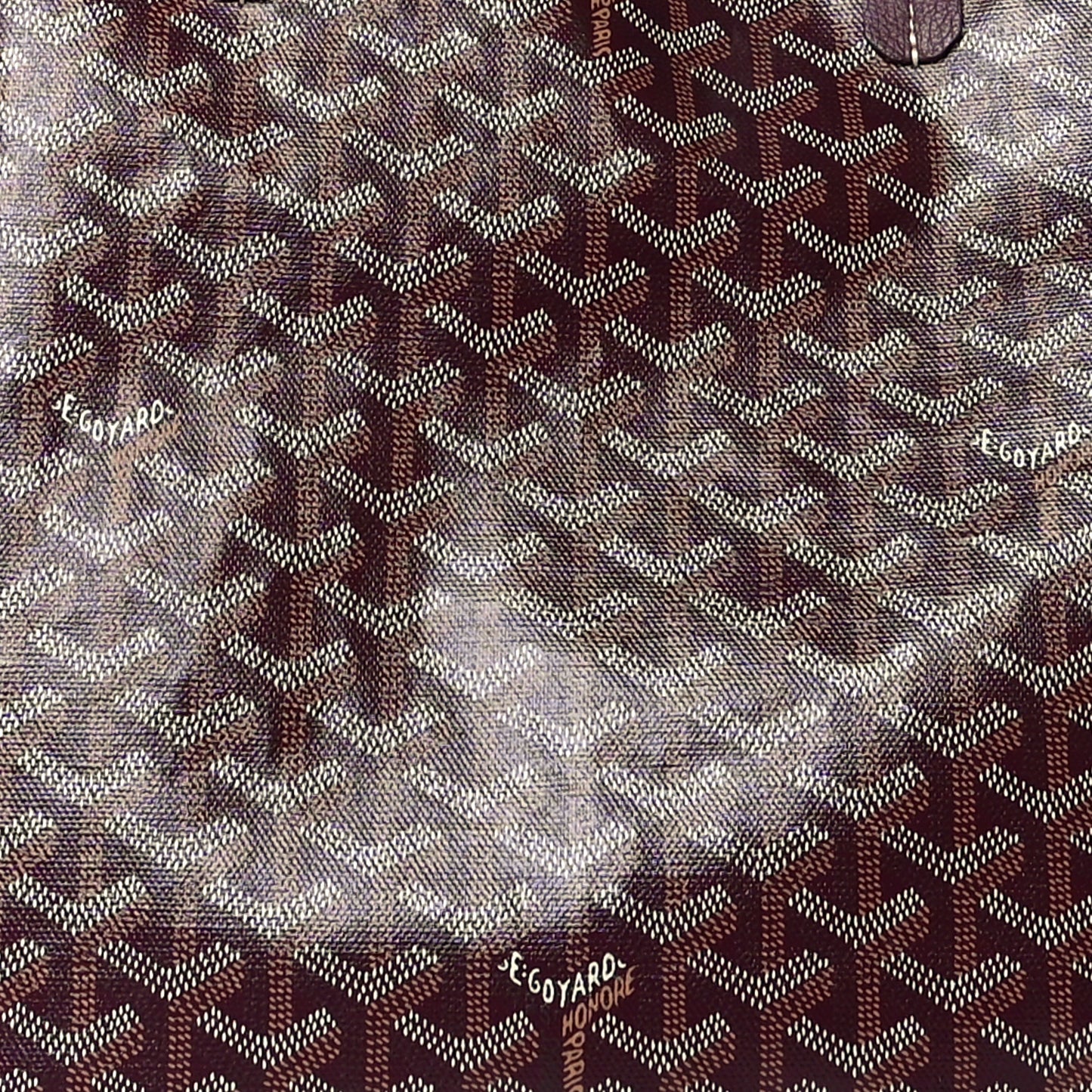 Goyardine Saint Louis PM Burgundy