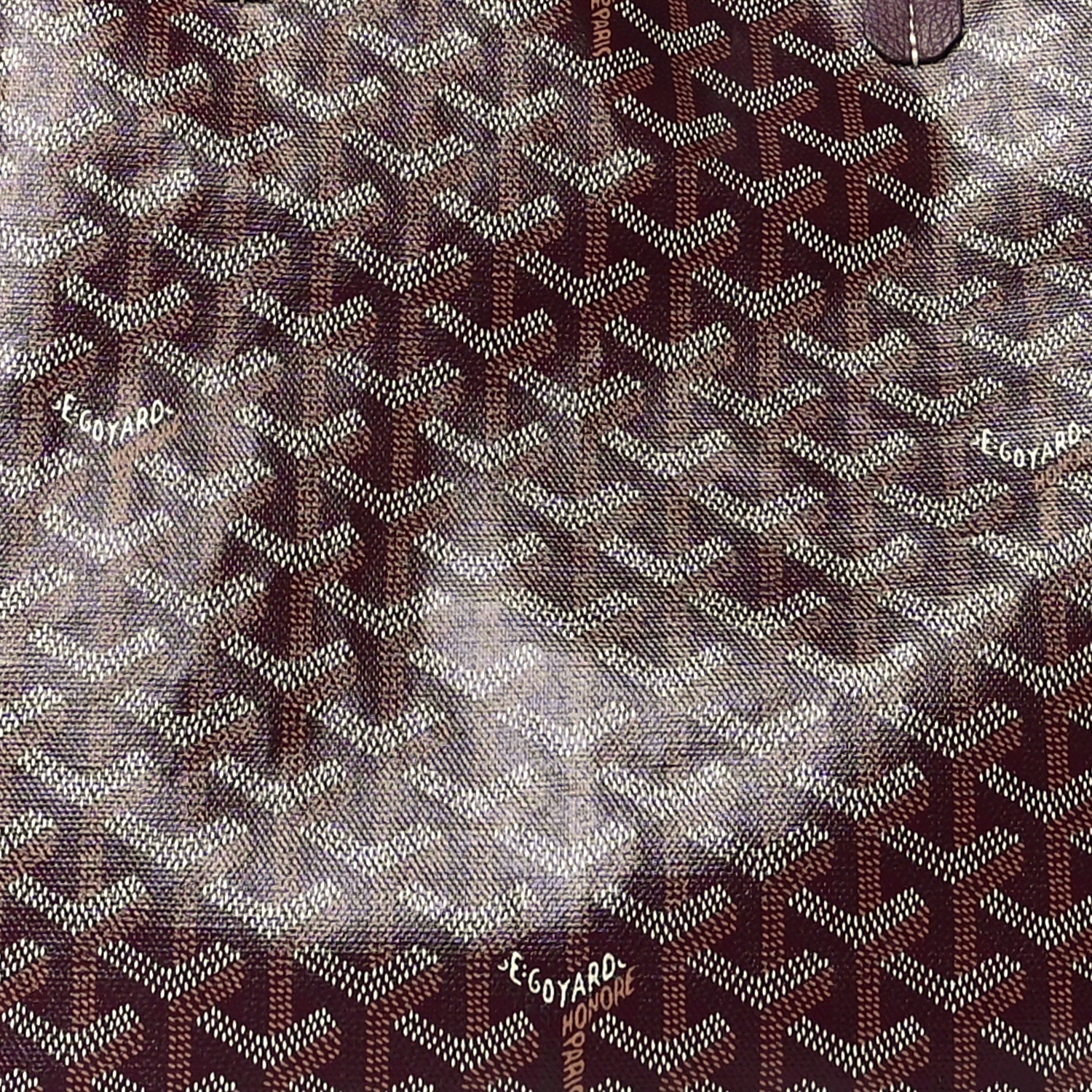 Goyard Goyardine Saint Louis PM Burgundy 8 of 12