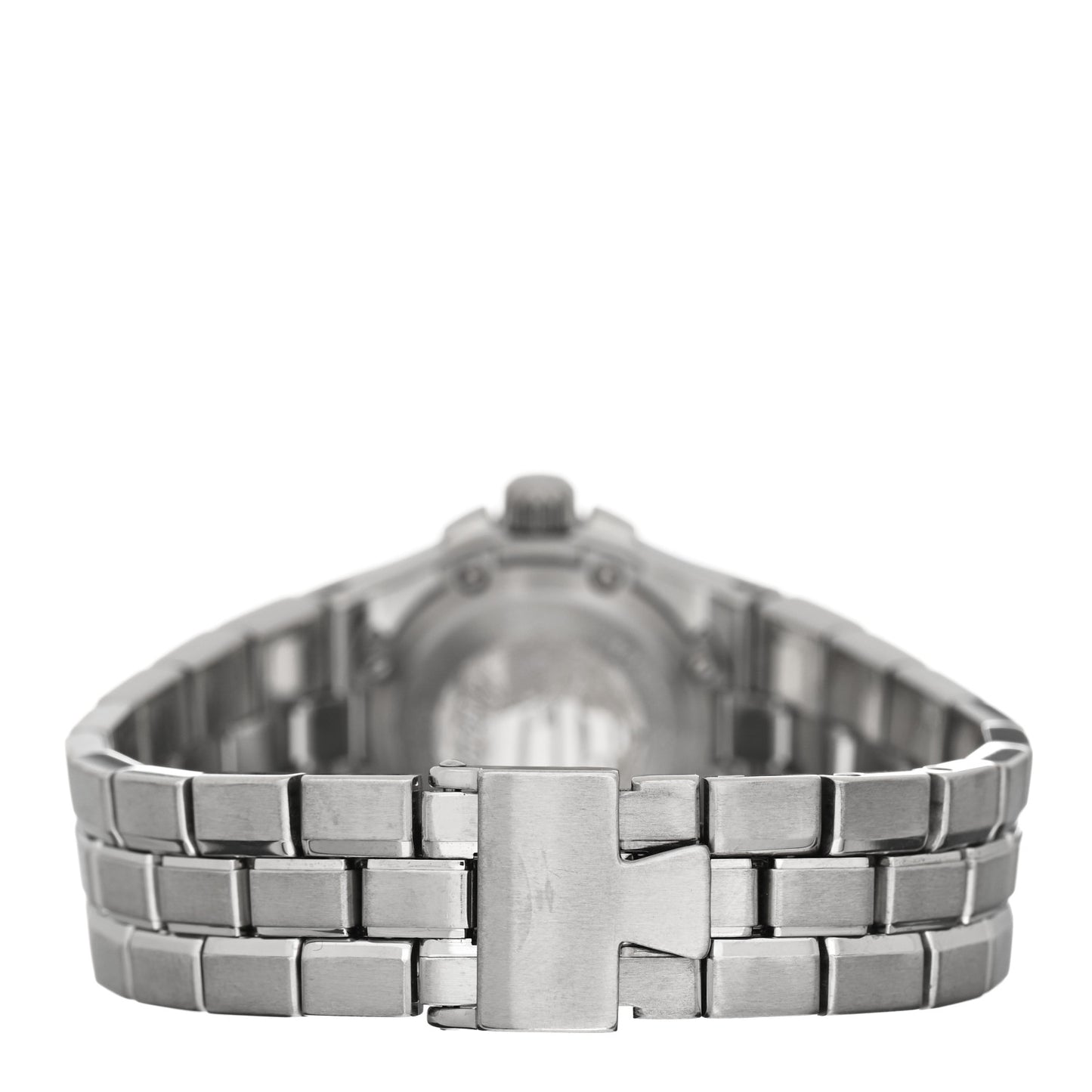 Stainless Steel 24.5mm Overseas Quartz Watch Black 16050