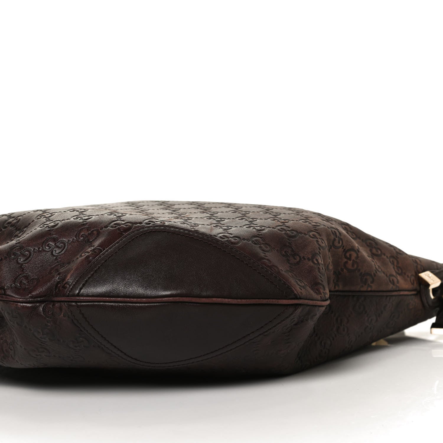 Gucci Guccissima Large Princy Hobo Dark Brown 10 of 14