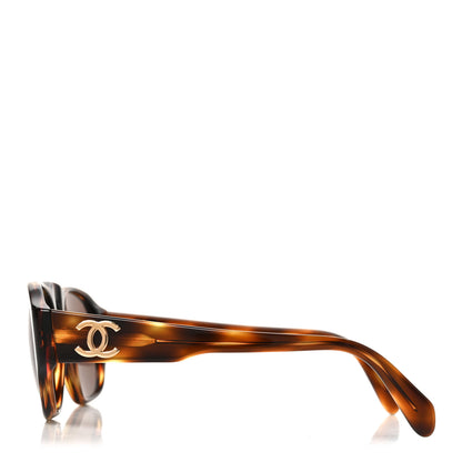 Chanel Acetate CC Sunglasses 01452 Tortoise 3 of 6