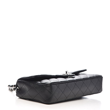 Chanel Caviar Quilted East West Flap Black 4 of 11