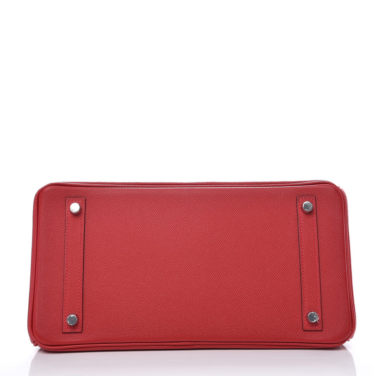 Epsom Horseshoe Birkin 30 Rouge Casaque Gris Mouette
