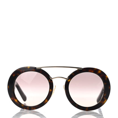 Prada Baroque Sunglasses SPR 13S Havana 2 of 8