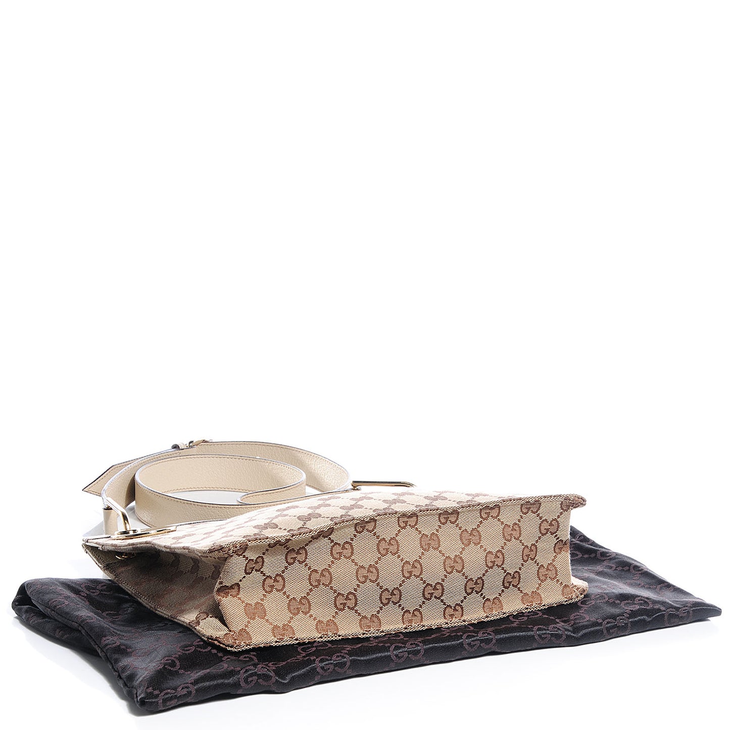 Monogram Eclipse Messenger Bag Off White