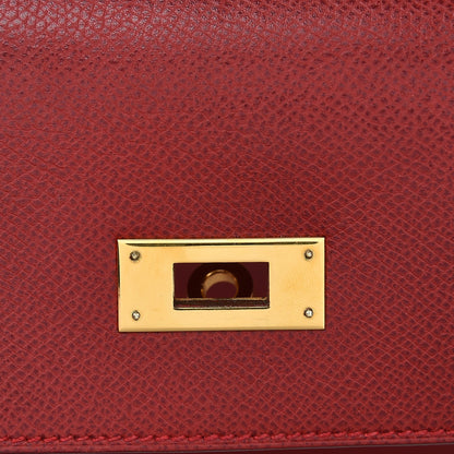 Hermes Epsom Kelly Sellier 28 Rouge 25 of 40