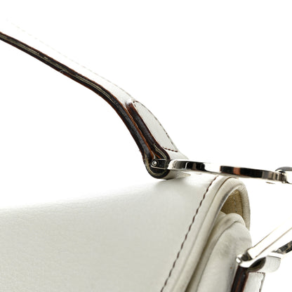 Christian Dior Calfskin Saddle Bag White 15 of 27
