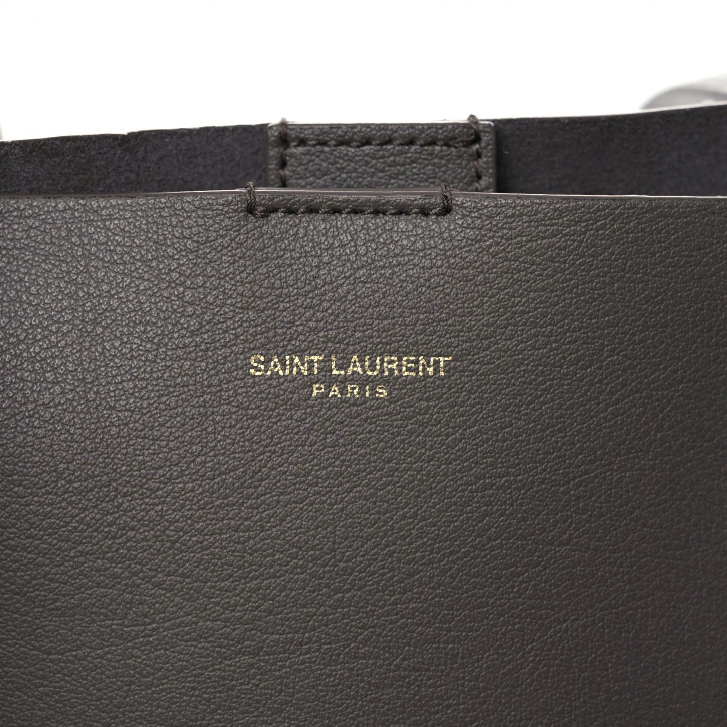 Calfskin Large Shopping Tote Fog