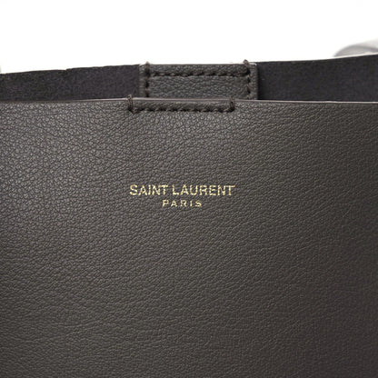 Saint Laurent Calfskin Large Shopping Tote Fog 8 of 15