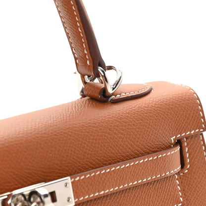 Hermes Epsom Kelly Sellier 25 Gold 12 of 14