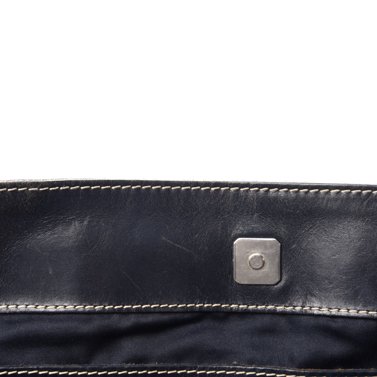 Fendi Zucchino Tote Black 15 of 16