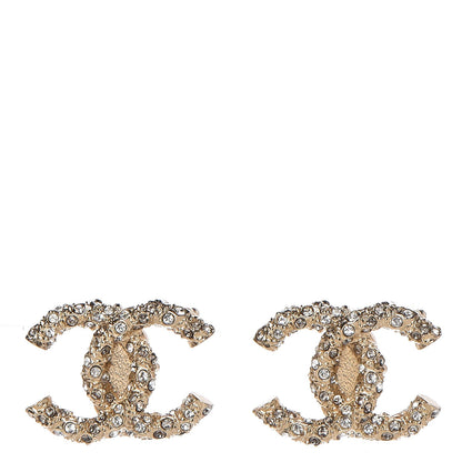 Chanel CC Earrings Gold 1 of 5
