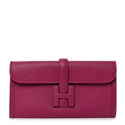 Hermes Swift Jige Elan 29 Clutch Rose Pourpre 1 of 6