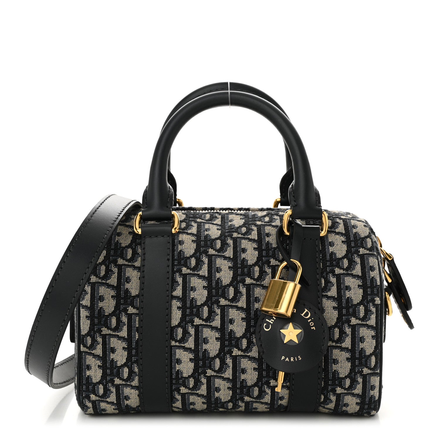 Christian Dior Oblique Groove 20 Bag Blue 1 of 10