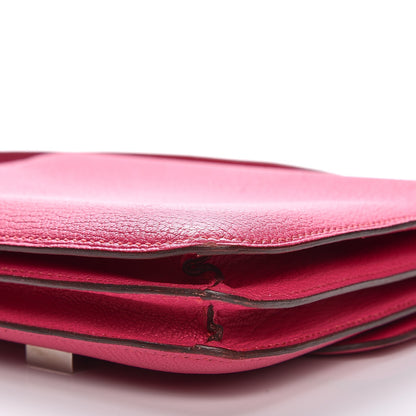 Hermes Chevre Mysore Constance 18 Rose Shocking 14 of 15